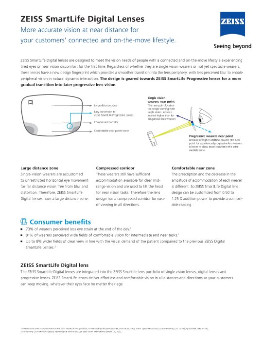 Preview image of ZEISS SmartLife Digital Fact Sheet