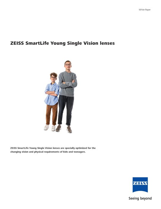 Preview image of ZEISS SmartLife Young Single Vision White Paper