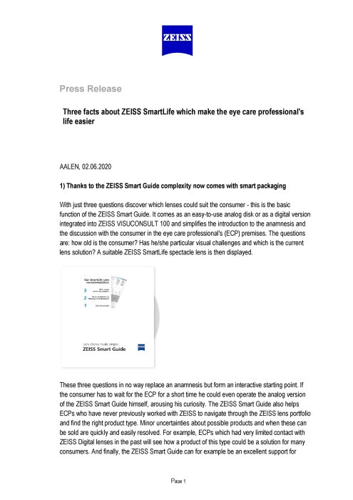 Preview image of Press Release